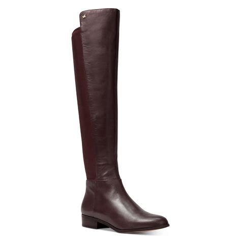 michael kors bromley flat boot|michael kors knee high boots.